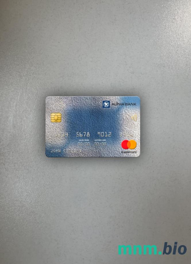 Romania Alpha bank wygląd zdjęcia mastercard skan PSD + zdjęcie